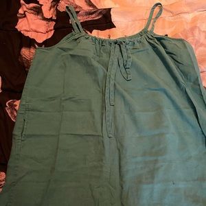 Tank top dress with pockets